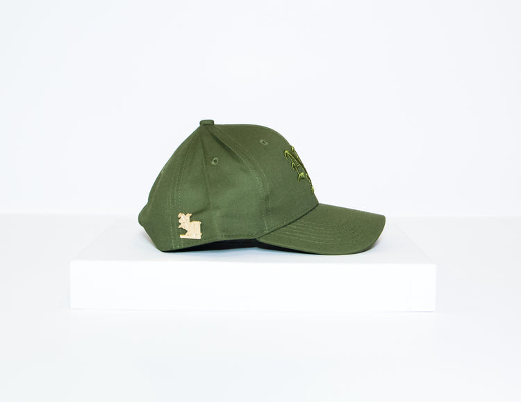 “Being Fly Comes Easy” Cap -Olive Green