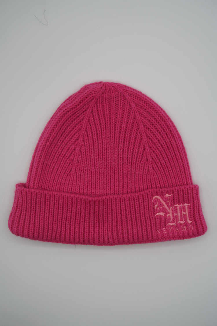 Bubble Gum Pink Skull Cap